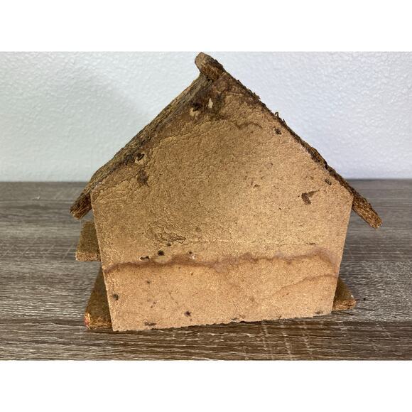 Vintage Italian Wooden Nativity Scene Crèche Set Rustic Handmade Christmas Decor - Picture 10 of 12